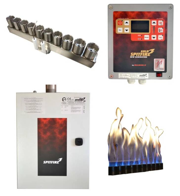 PİZZA FIRINI ATEŞLEME GRUBU MİLLBERG SPİTFİRE - 2